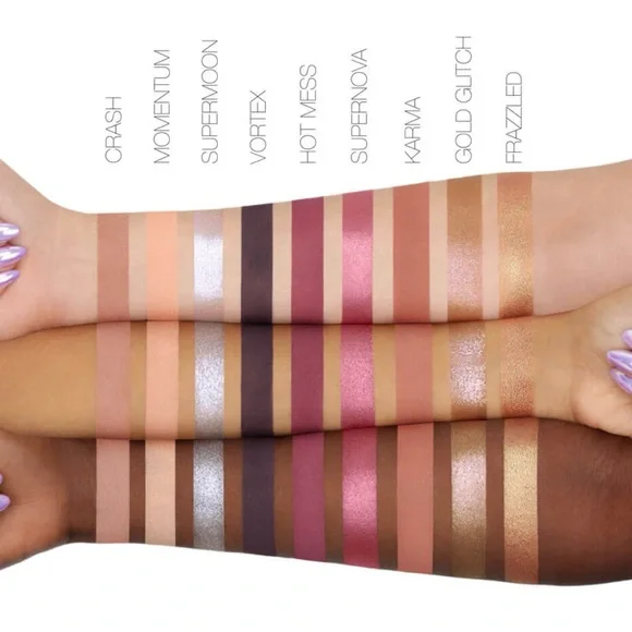 NWOB HUDA BEAUTY Mercury Retrograde Eyeshadow Palette Shimmer Bold Neutral Tones - Picture 4 of 5